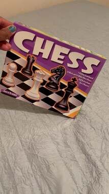 Classic Chess Board Game Set with Folding Board and 32 Pieces